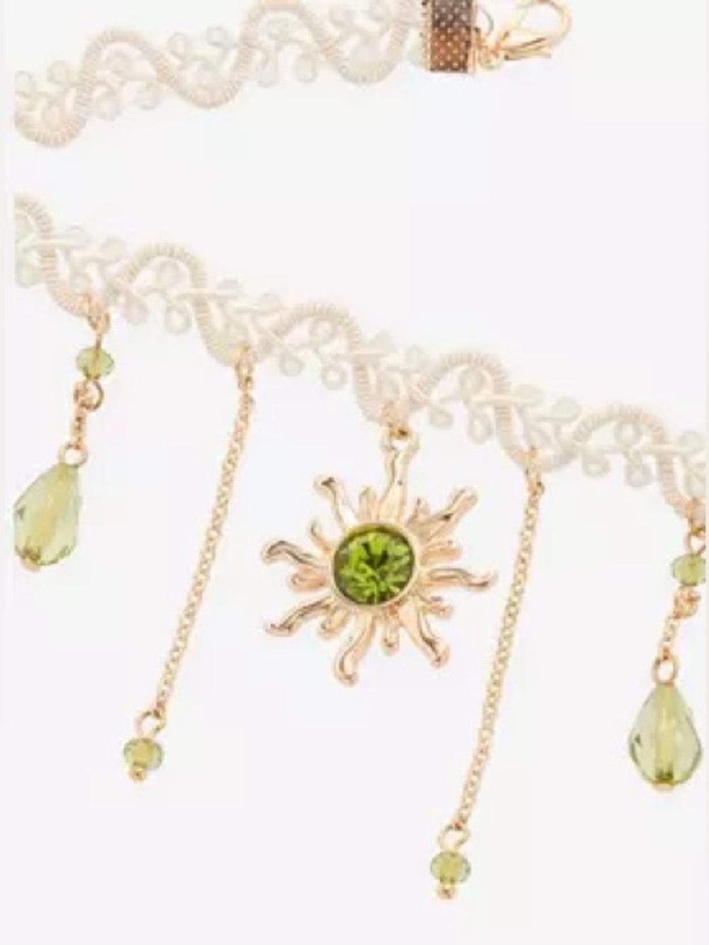 Hot Topic Thorn & Fable Lace & Sun Charm Choker - Picture 2 of 3